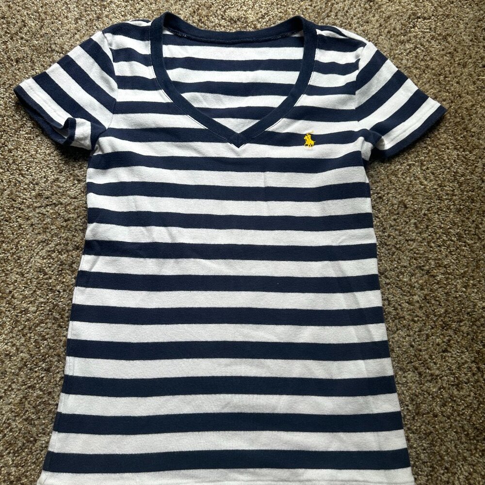Polo V Neck t-shirt Womens